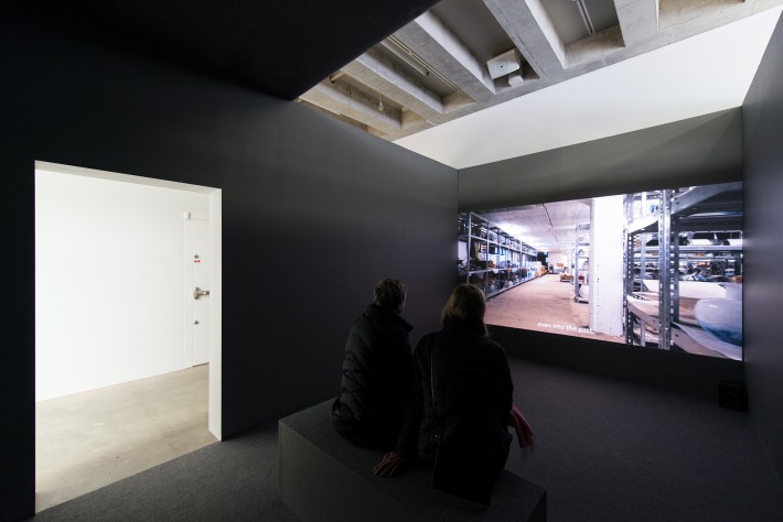 Installation view ”Reading Glass” (2015) Kalmar konstmuseum, photo: Mehdi Chafik